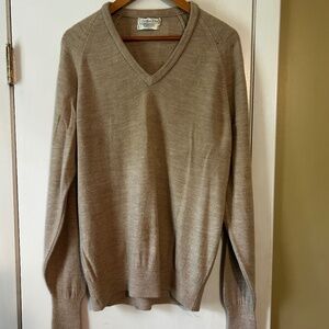 Christian Dior Vintage Acrylic V-Neck Sweater